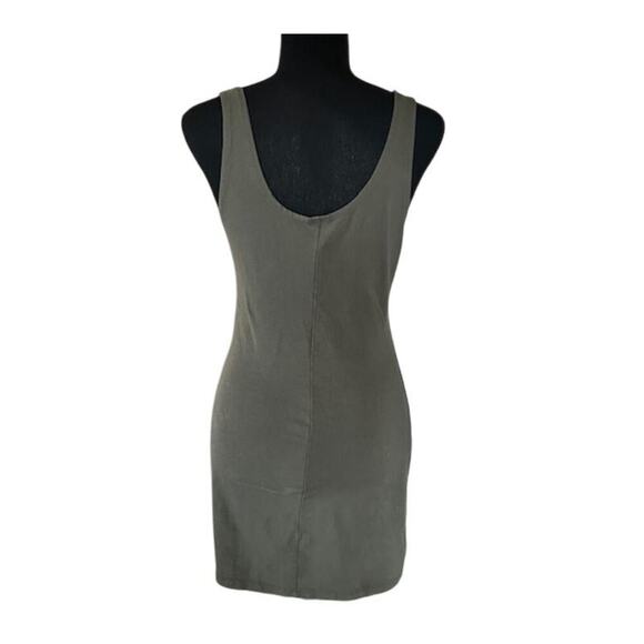 Wild Fable Olive Green Tank Shift Mini Dress, size Medium - Picture 2 of 4